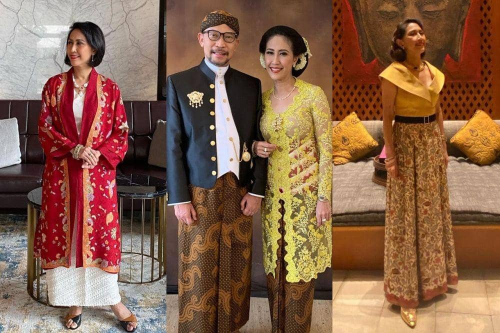 10 Gaya Kondangan Dana Iswara, Istri dari Mantan Menteri Chatib Basri