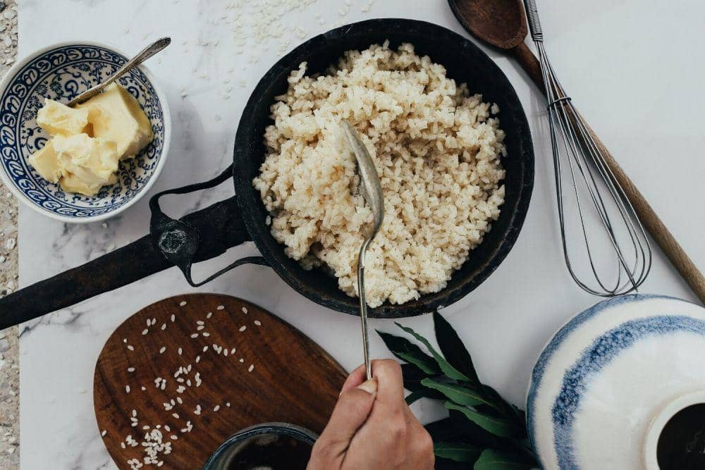 ilustrasi rice bonito flakes (pexels.com/Rachel Claire)