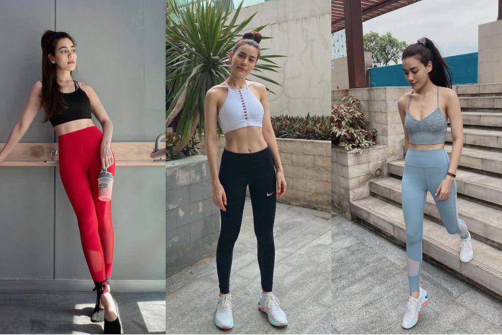 Outfit workout ala Kimmy Kimberley (instagram.com/kimmy_kimberley)
