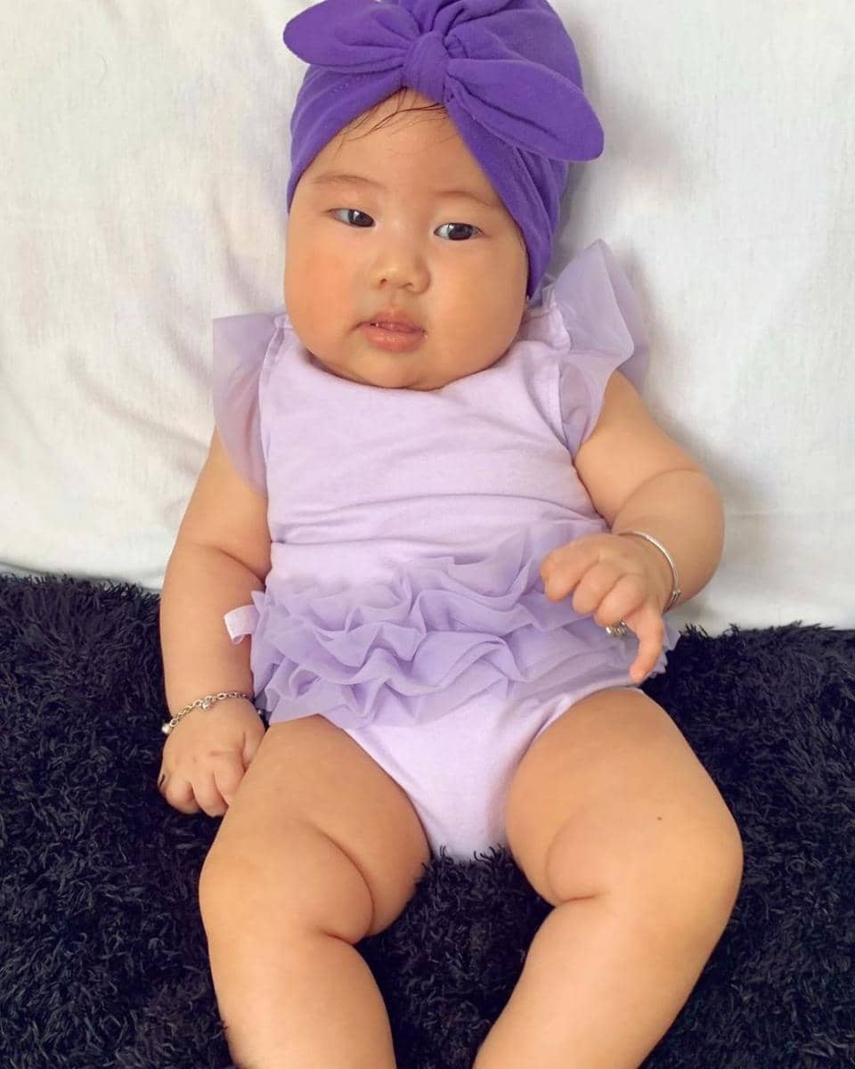 potret baby Delova (instagram.com/rorencya)