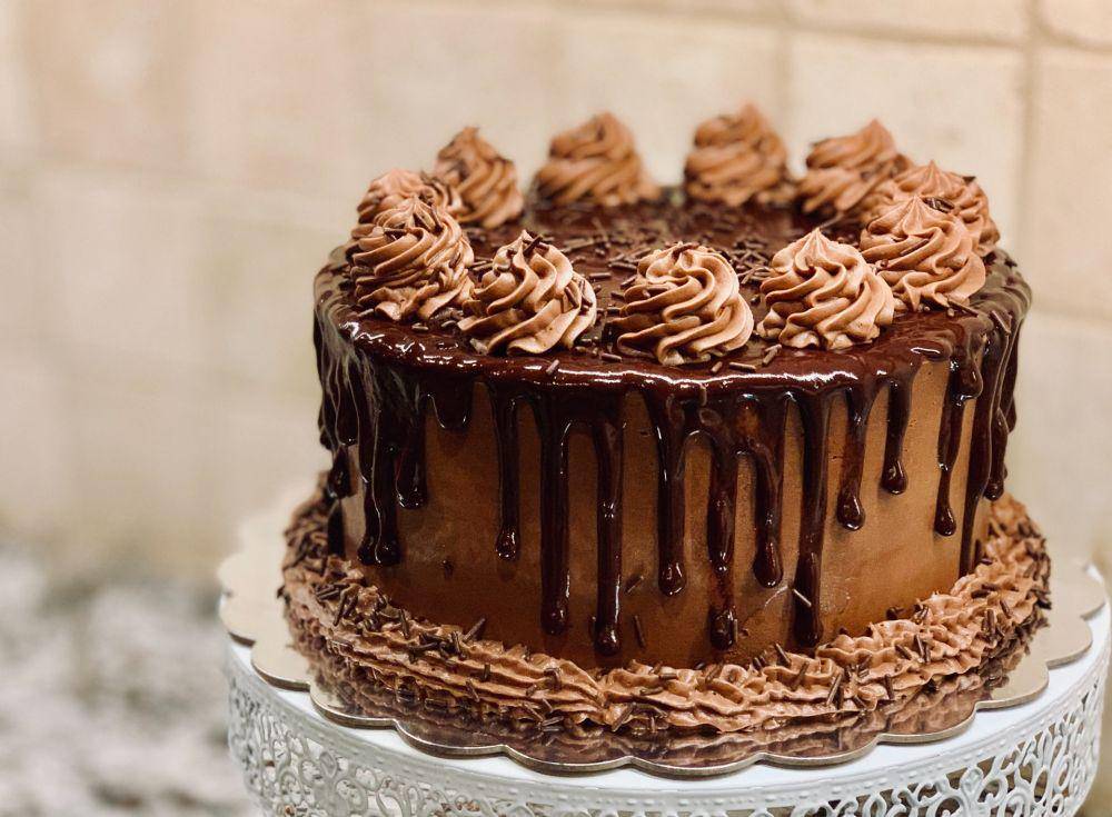 ilustrasi kue cokelat (unsplash.com/David Holifield)