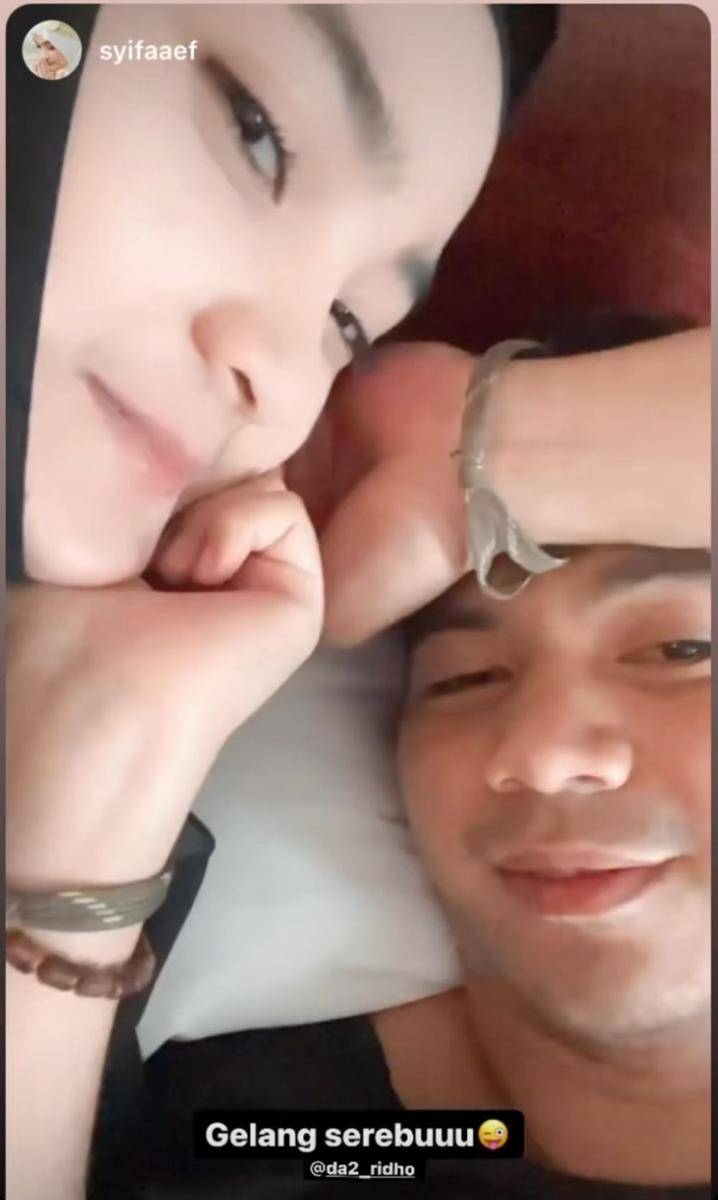Ridho DA dan Syifa (instagram.com/syifaaef)