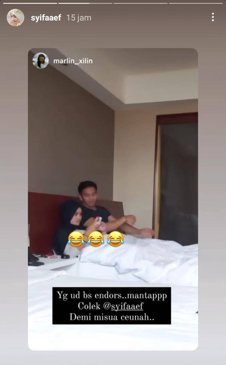 Ridho DA dan Syifa (instagram.com/syifaaef)