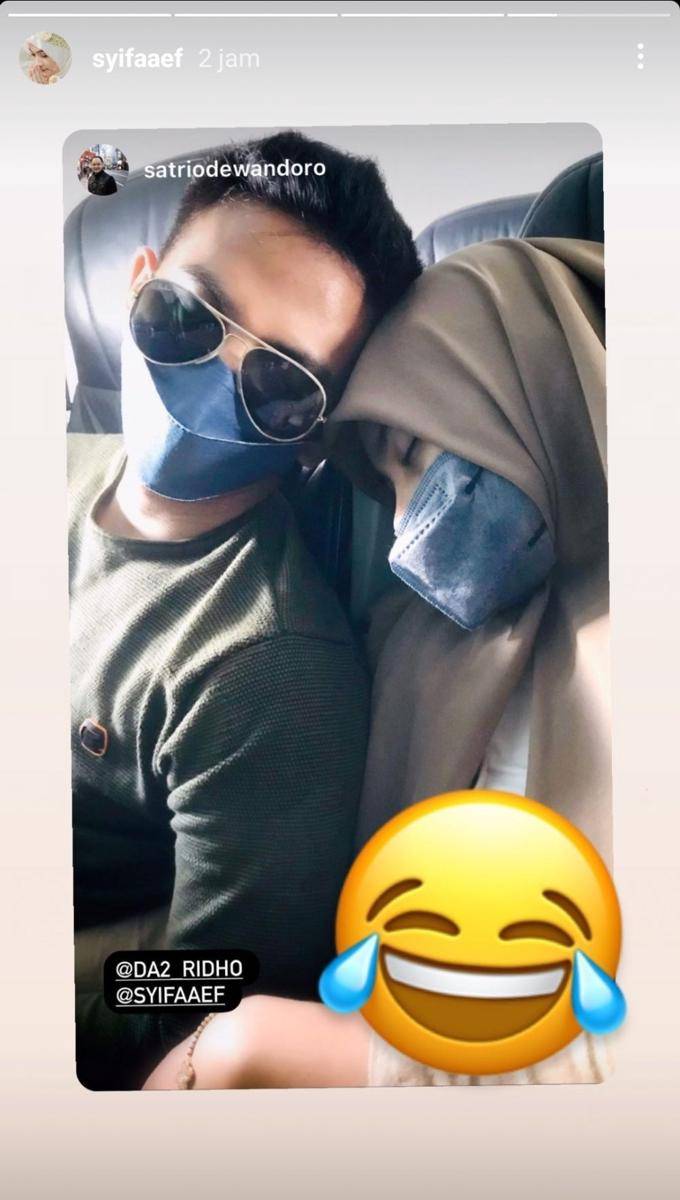 Ridho DA dan Syifa (instagram.com/syifaaef)