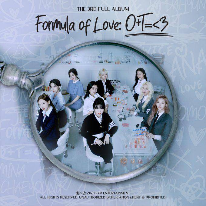 cover album TWICE Formula of Love: O+T=