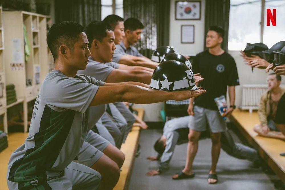 cuplikan crama Korea D.P. (instagram.com/netflixkr)