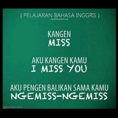 meme belajar bahasa Inggris (instagram.com/gambar.lucu)