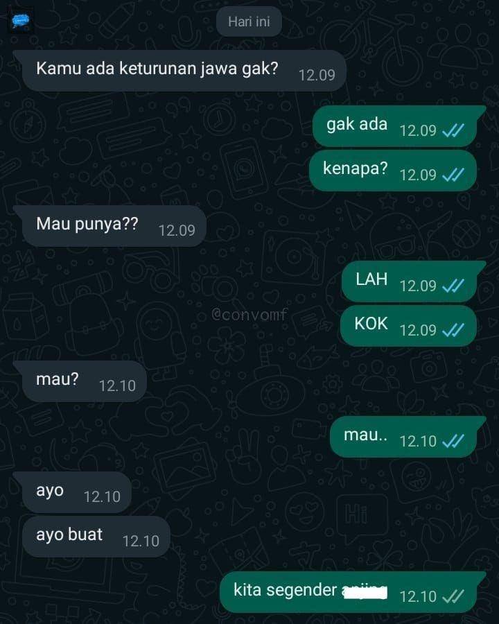 chat ngeladenin teman (twitter.com/convomf)