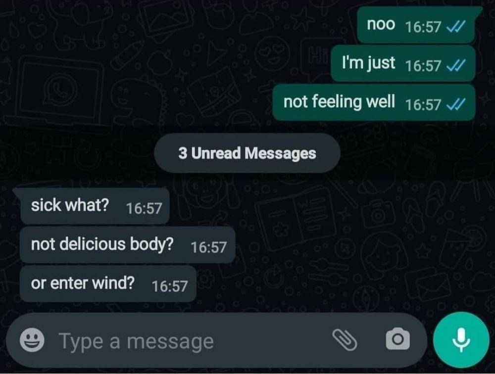 chat ngeladenin teman (instagram.com/receh.id)