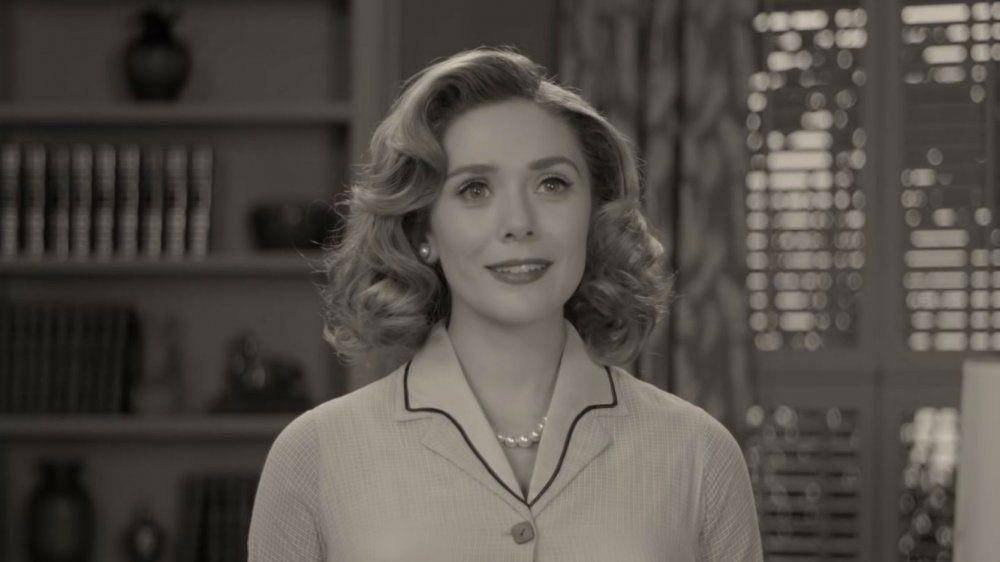 Elizabeth Olsen sebagai Wanda (dok. Disney+/WandaVision)