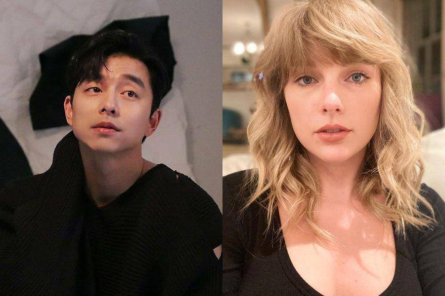 Gong Yoo (instagram.com/management_soop) | Taylor Swift (instagram.com/taylorswift)