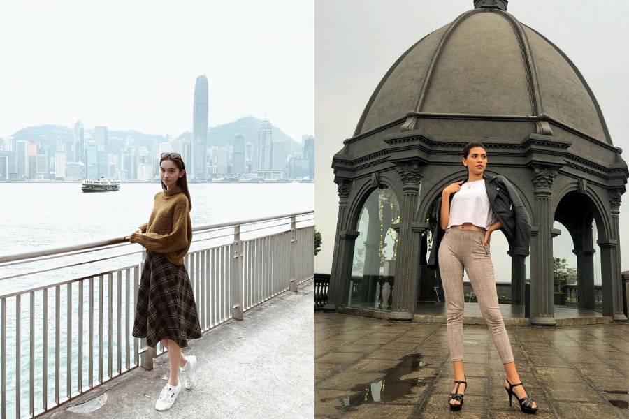 Adu gaya Sarlin Delee Jones vs Sophia Rogan. (instagram.com/sarlinjones / instagram.com/thesophiarogan)