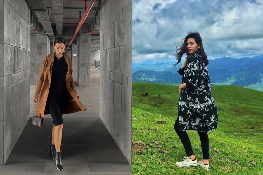 Adu gaya Sarlin Delee Jones vs Sophia Rogan. (instagram.com/sarlinjones / instagram.com/thesophiarogan)