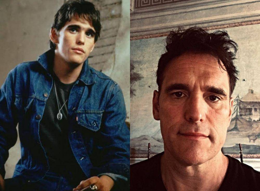 Matt Dilon dalam film The Outsiders (dok. Warner Bros/The Outsiders) | Matt Dilon sekarang (Instagram.com/Matt Dilon)