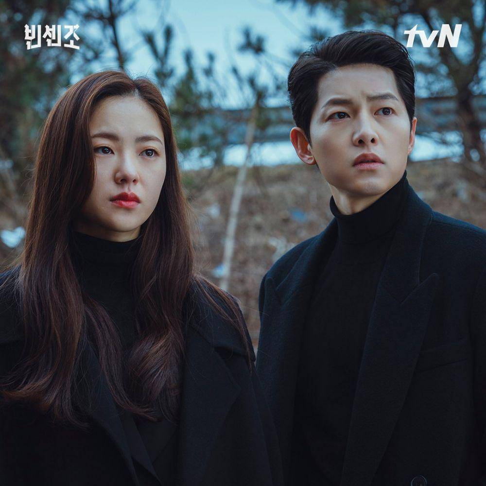 Song Joong Ki dan Jeon Yeo Bin di drama Vincenzo (dok. tvN/Vincenzo)