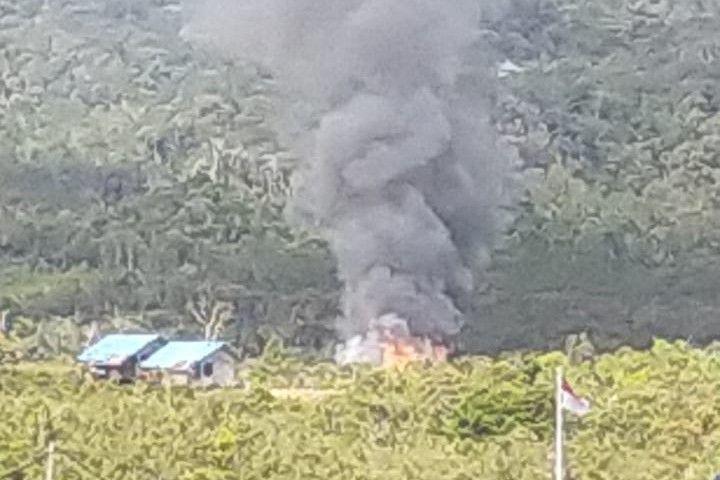 KKB Kembali Bakar Bangunan Sekolah di Pegunungan Bintang Papua