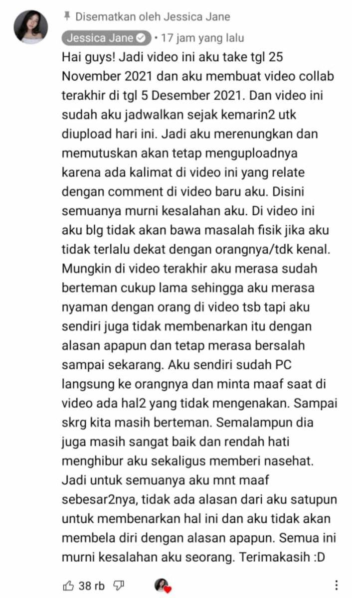 Jerome Polin dan Jessica Jane (YouTube.com/Jessica Jane)
