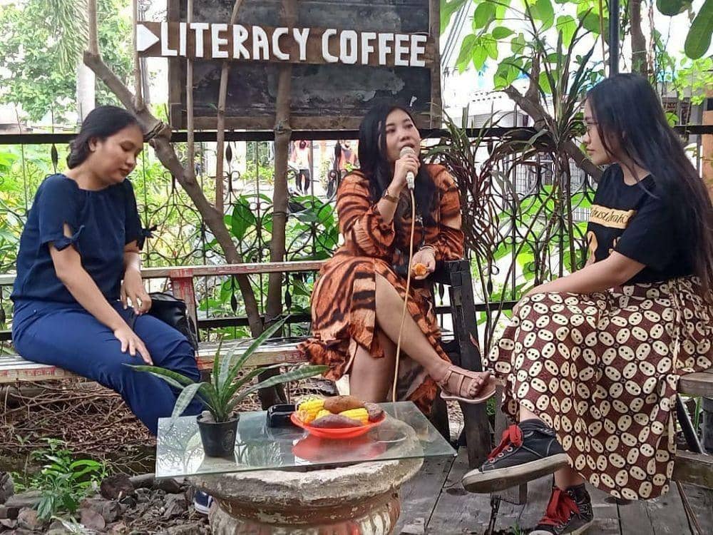 The launching of Nuraga Bhumi Institute, Talkshow entitled Woman Role in Enviromental Conservation/instagram.com (nuragabhumi.institute)