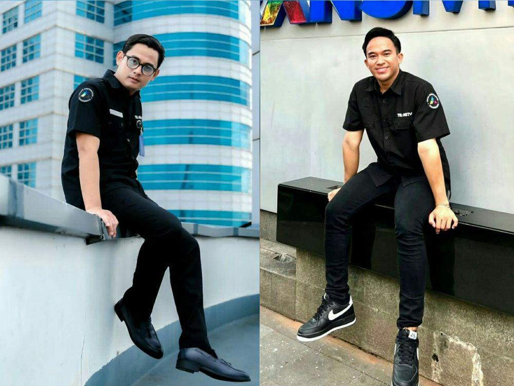 9 Potret Artis Kenakan Seragam Trans TV, Pegawai Kantoran Paling Keren