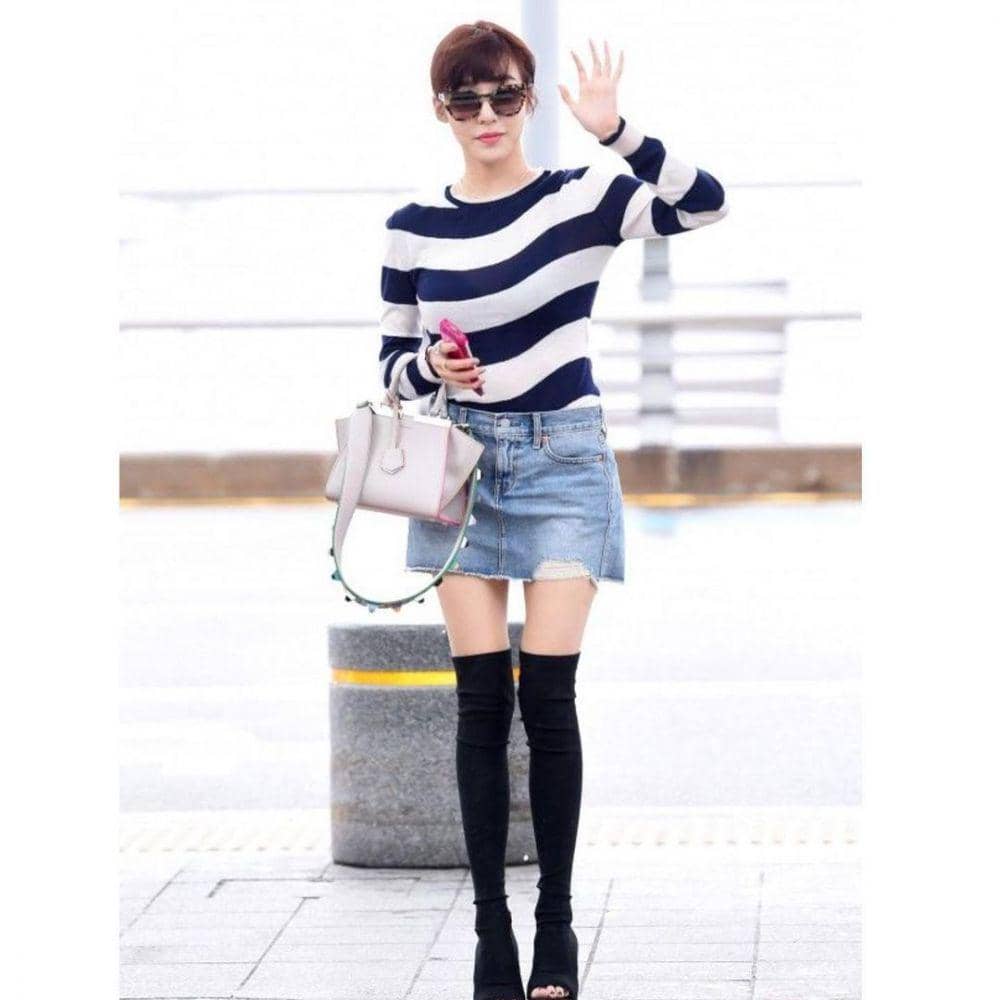 outfit girly Tiffany SNSD (instagram.com/snsdoutfit)