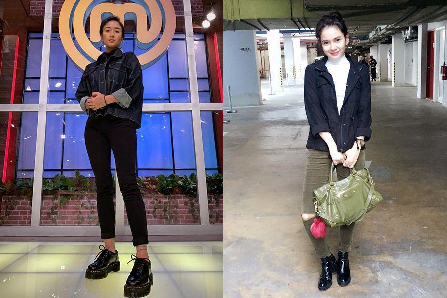 9 Adu Gaya Chef Renatta vs. Pacar Chef Juna, Style Tomboinya Mirip!