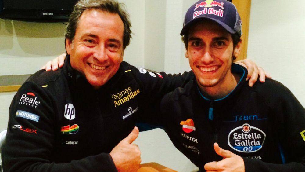 Sito Pons dan Alex Rins (motogp.com)