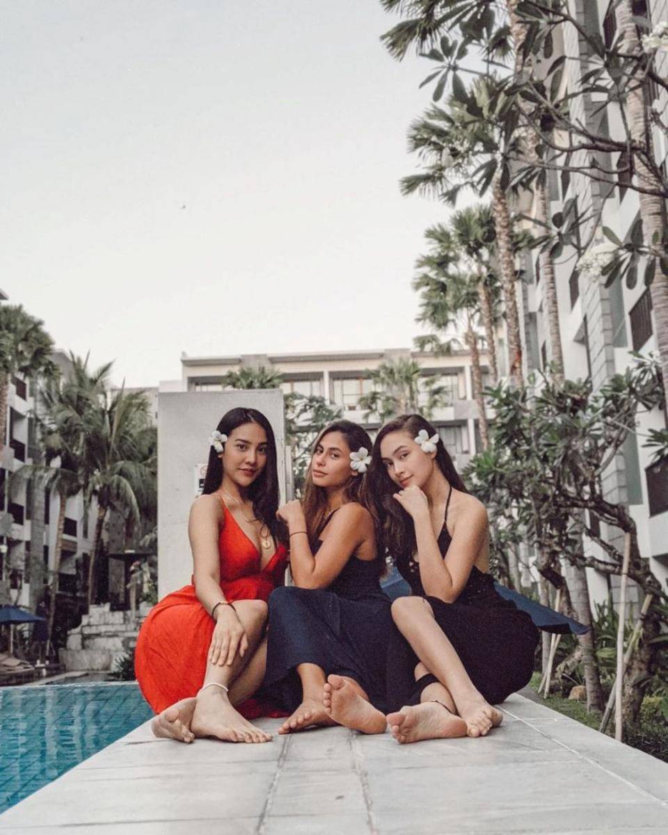 potret Anya Geraldine dan rekan artis (instagram.com/anyageraldine)