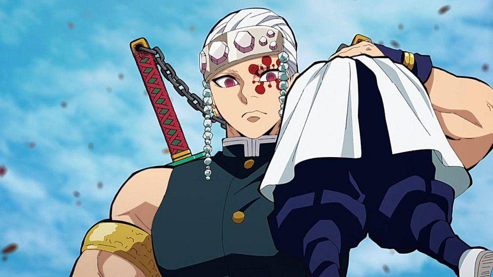 Uzui Tengen (dok. Studio Ufotable/Demon Slayer Season 2)