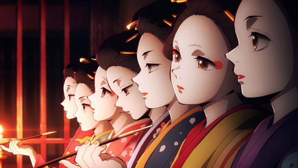 Oiran (dok. Studio Ufotable/Demon Slayer Season 2)