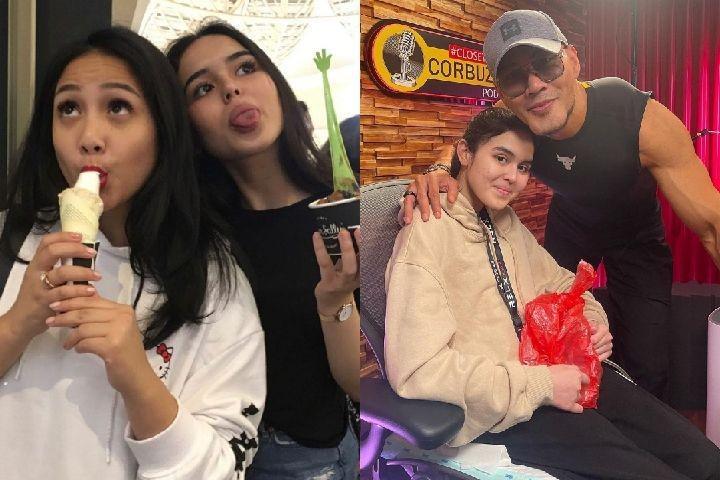 10 Potret Kenangan Laura Anna dan Para Artis, Banyak Disayang