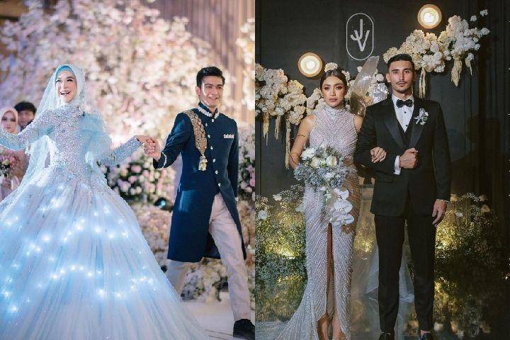 Ria Ricis dan Teuku Ryan | Jessica Iskandar dan Vincent Verhaag (instagram.com/riaricis1795 | instagram.com/inijedar)