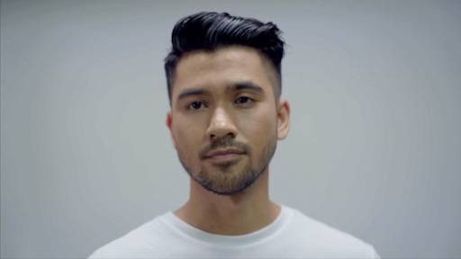 Edgy quiff style (Youtube/GATSBY Indonesia)