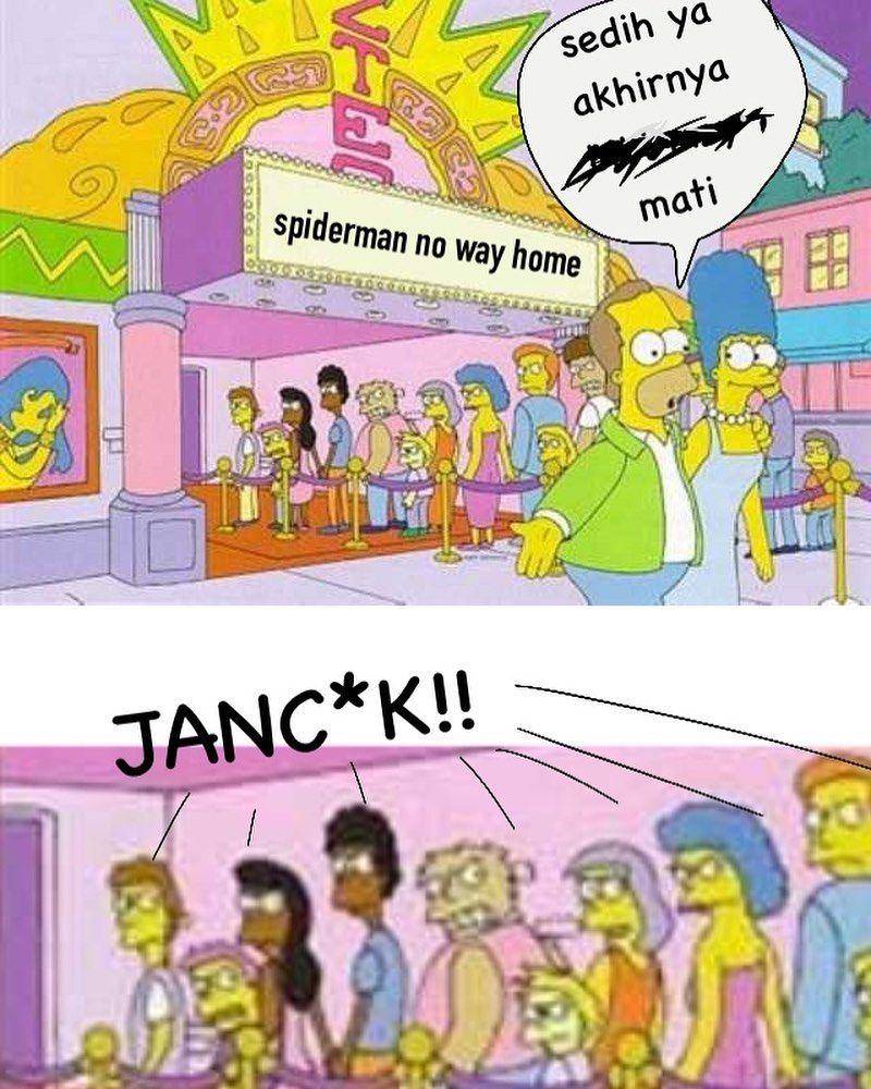 meme spoiler Spider-Man: No Way Home (instagram.com/onecak)