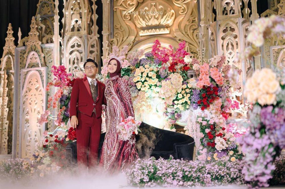 9 Dekorasi Ngunduh Mantu Danang D'Academy, Megah dengan Latar Kastil