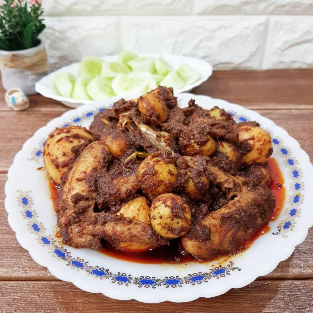 Resep Rendang Ayam untuk Lauk Makan Siang, Bumbunya Meresap!