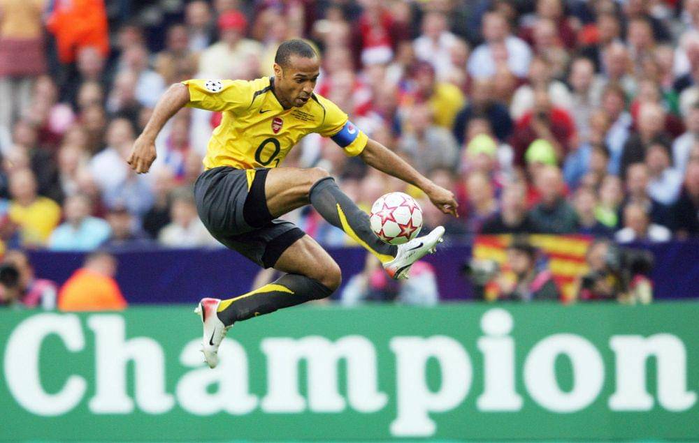Thierry Henry (twitter.com/championsleague)