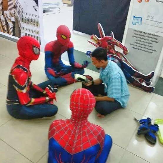 meme spoiler Spider-Man: No Way Home (twitter.com/txtdarigajelas)