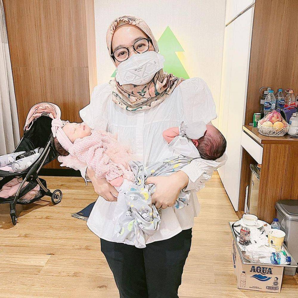 Arshakalif Muhammad Mbayang dan Nyimas Arumi Hafsah Qisthi (instagram.com/arumihafsahqisthi)