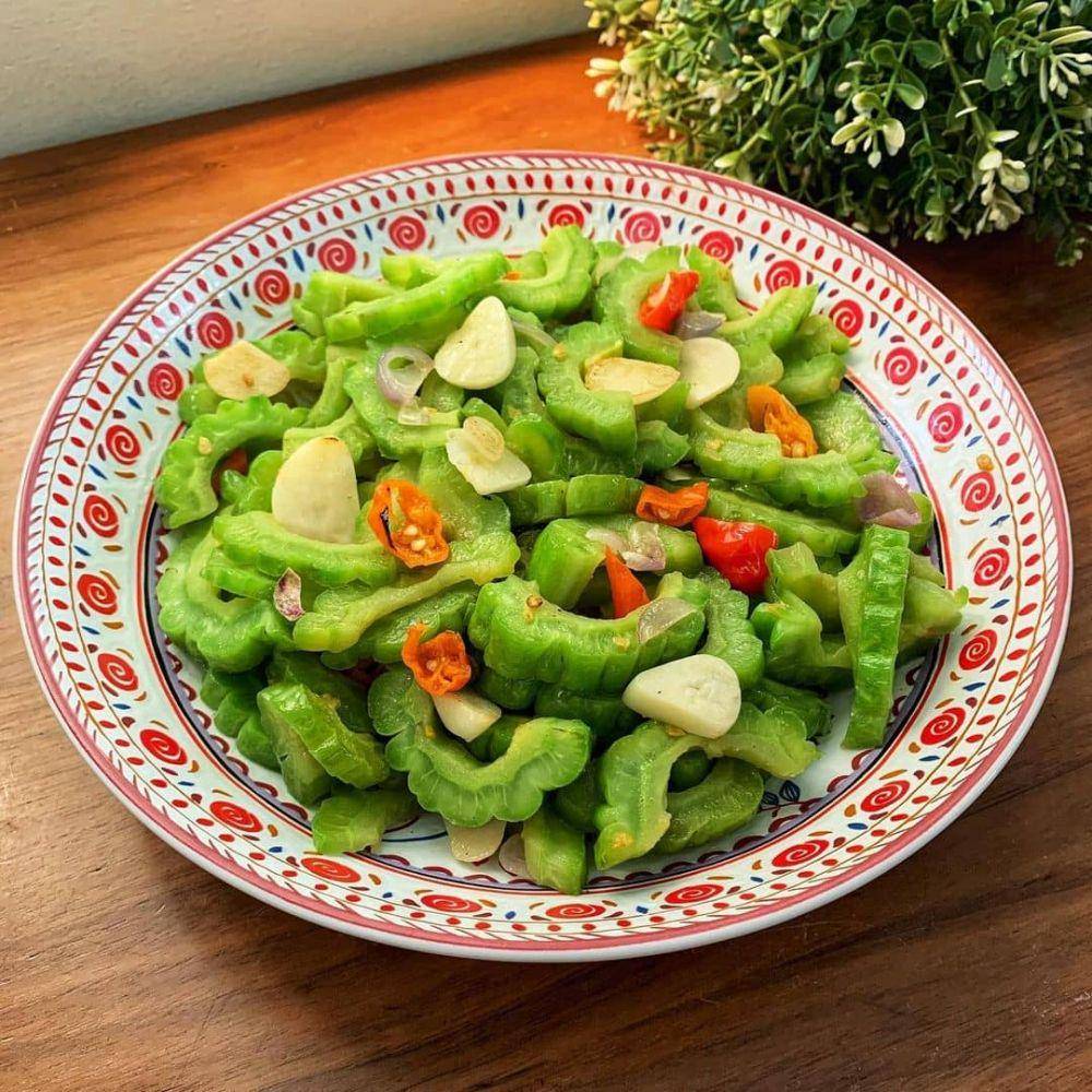 Oseng pare. (instagram.com/kumpulanresepmasak)