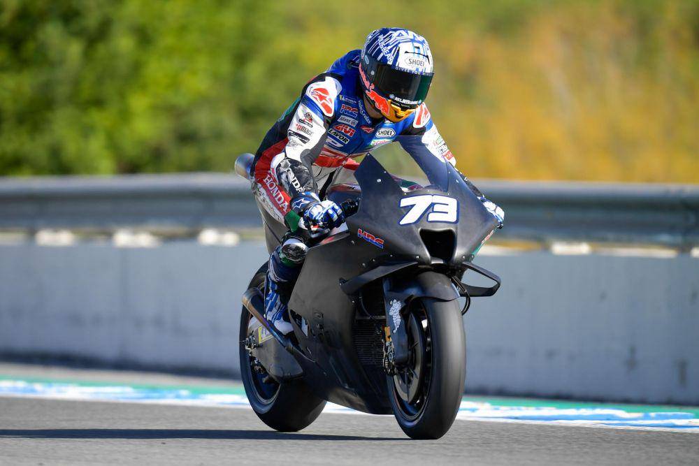 Alex Marquez pada sesi tes pramusim di Jerez (motogp.com)