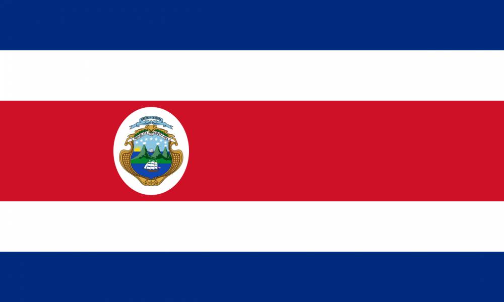 bendera Kosta Rika (wikimedia.org)