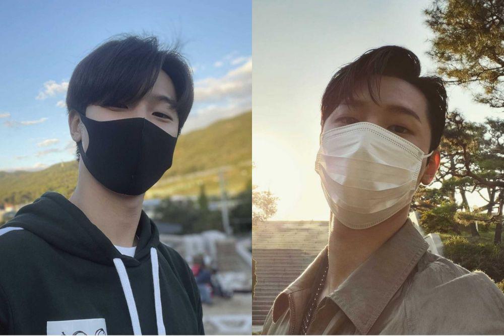 10 Pesona Kang Min Hyuk Pakai Masker, Bikin Jatuh Hati!