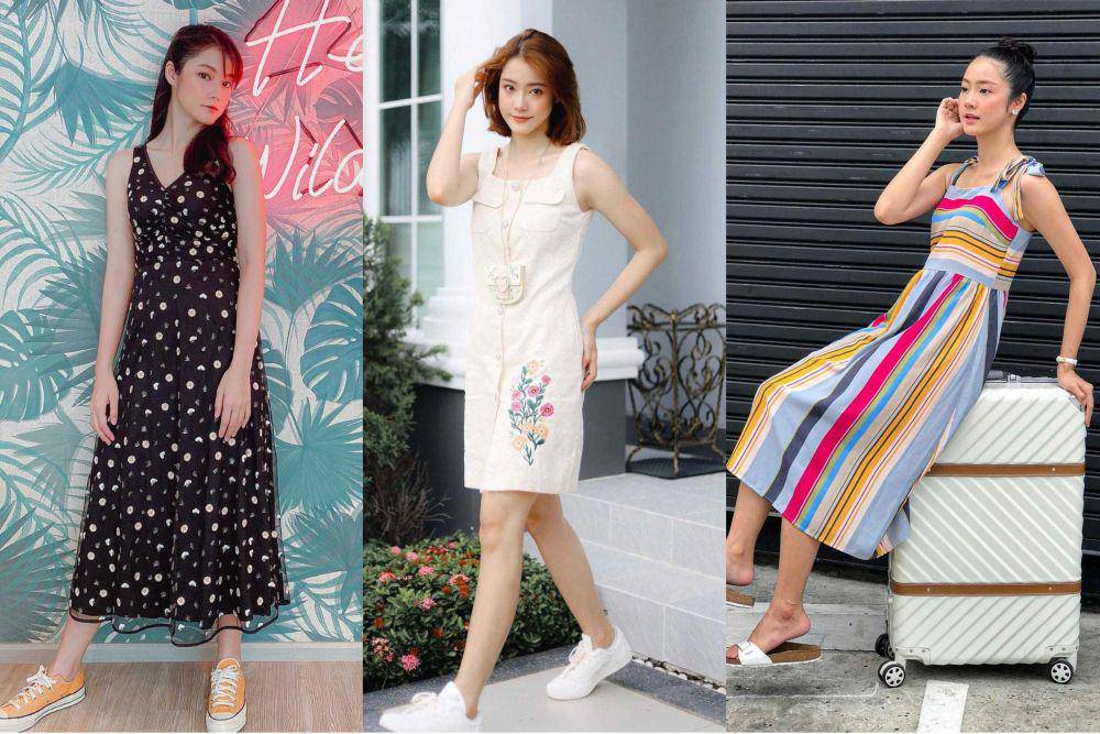 dress ala Namtan Tipnaree (instagram.com/namtan.tipnaree)