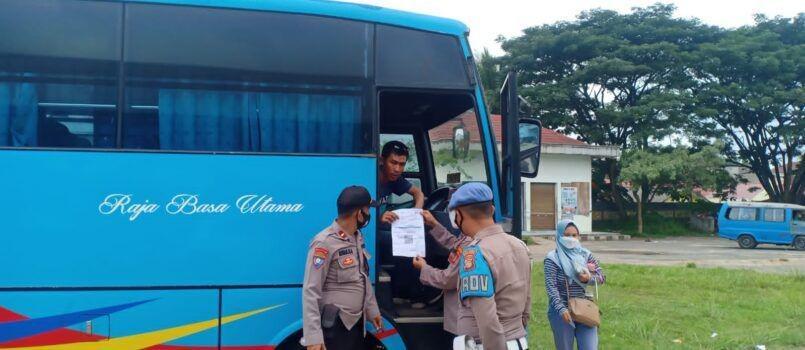 Catat! Di Pringsewu TNI/Polri Gelar Operasi Penyekatan Mobilitas Warga