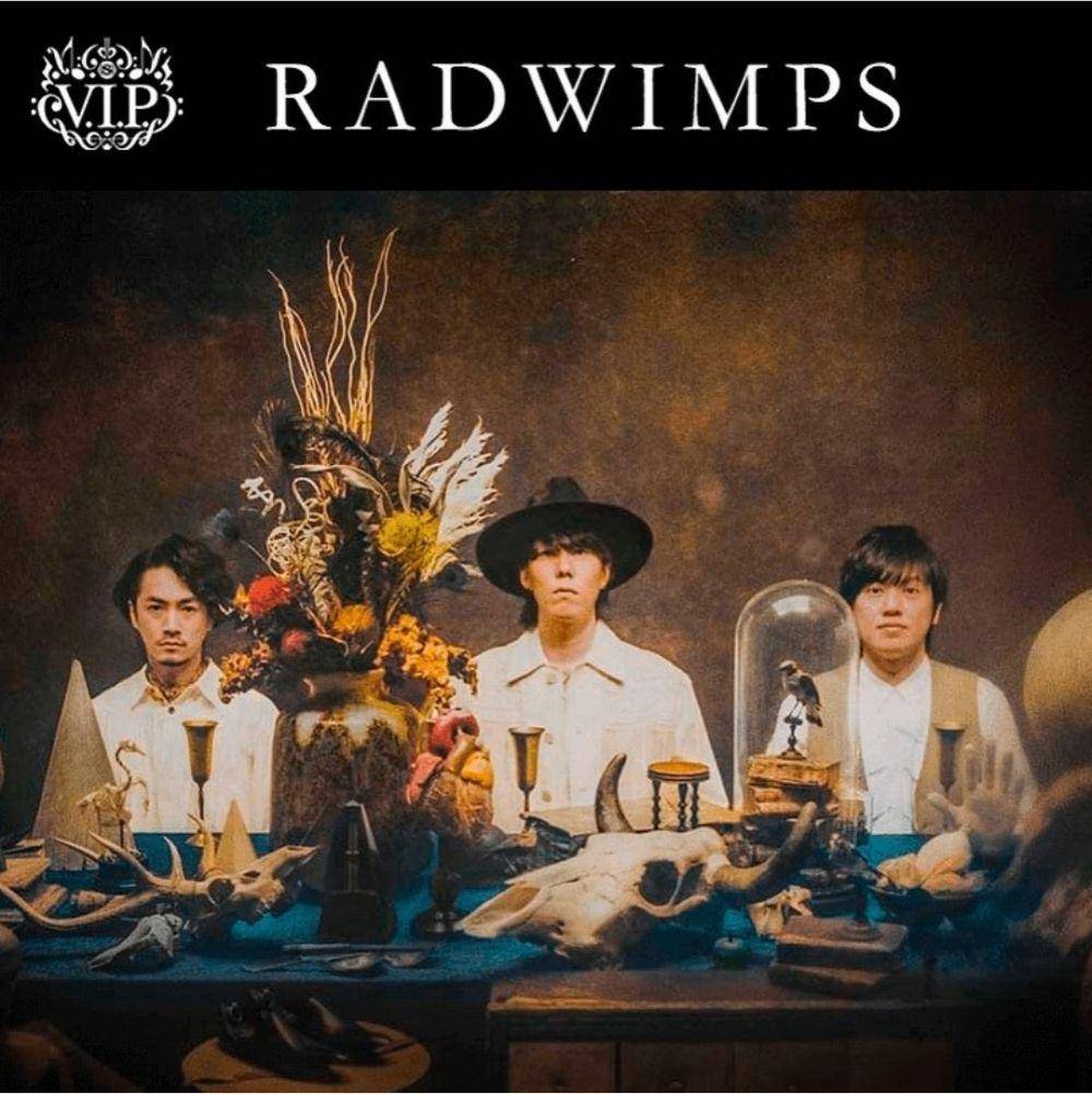 Perayaan perilisan album terbaru "FOREVER DAZE" di Space Shower TV (instagram.com/radwimps_jp)