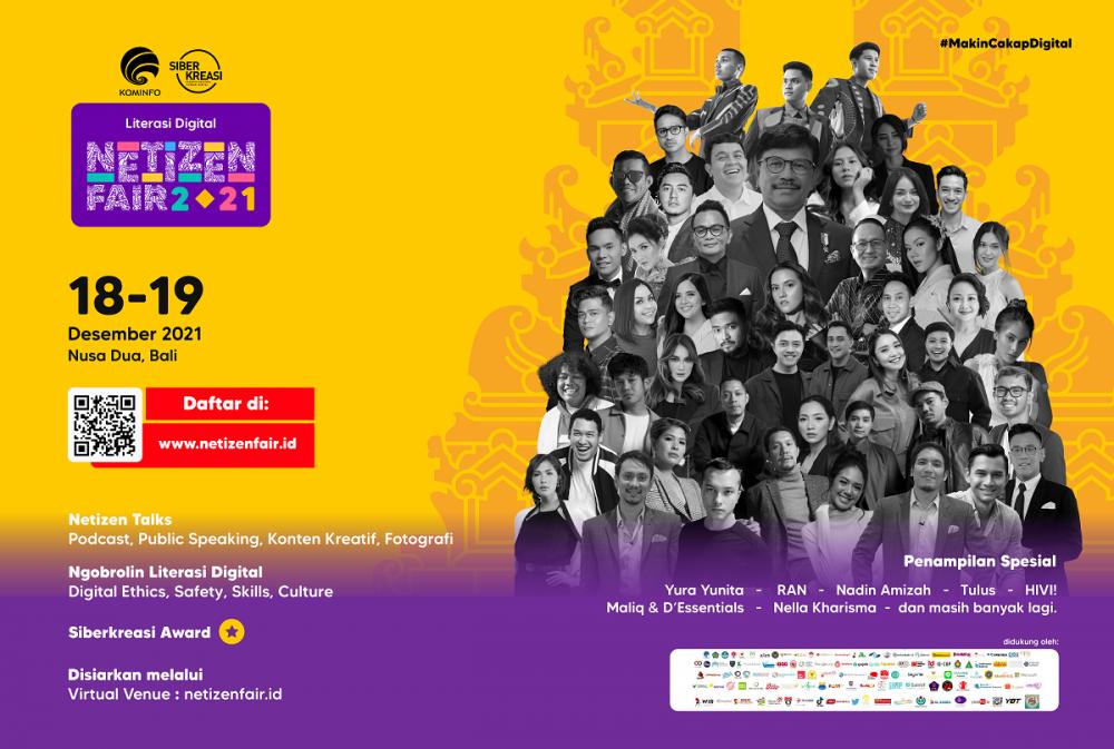 Jelajah Lanskap Digital Melalui Literasi Digital Netizen Fair