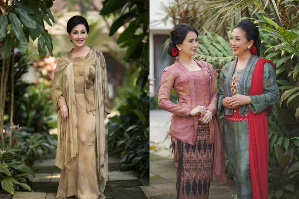 10 Gaya Kebaya Putri Kuswisnu vs. Liliana Tanoesoedibjo, Paripurna!