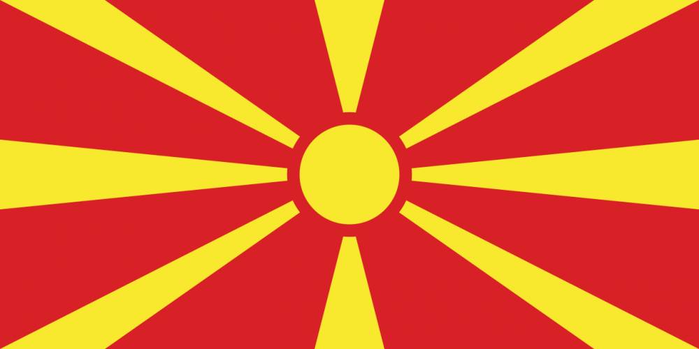 bendera Makedonia Utara (wikimedia.org)
