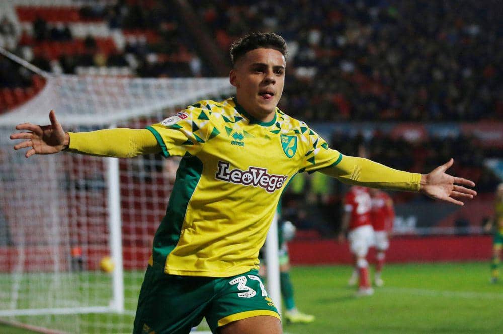 Max Aarons bersama Norwich City (footballleagueworld.co.uk)