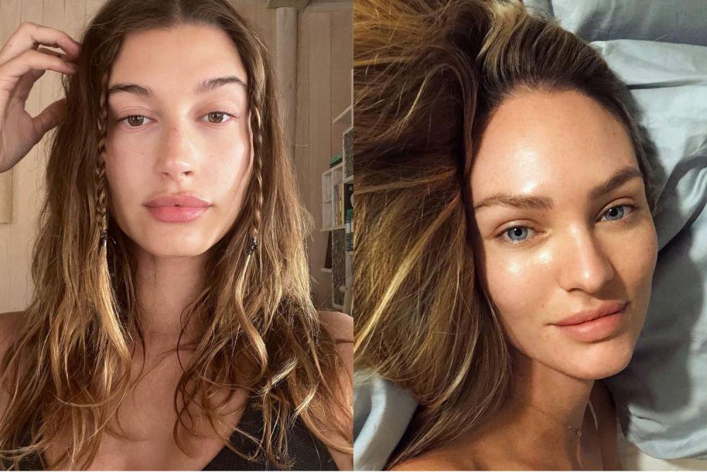 10 Pesona Bare Face Supermodel Internasional, Natural Bikin Pangling!